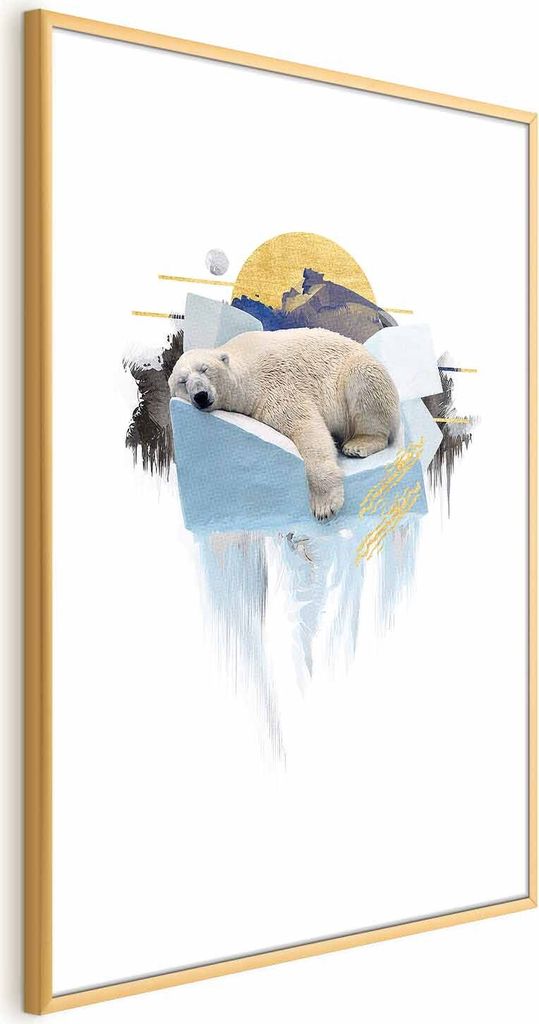 Posterpapier Poster - Polar Bear 29.7x42 cm Tiere g-C-0132-ao-a