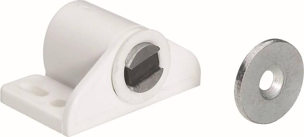 Hettich Magnetschnäpper 27 x 18 x 33 mm weiß 2-3 kg - 2 Produktbild 