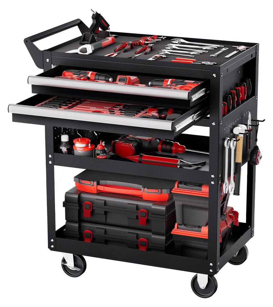 Chariot à outils VEVOR 785 x 450 x 945 mm, capacité de Image du produit 