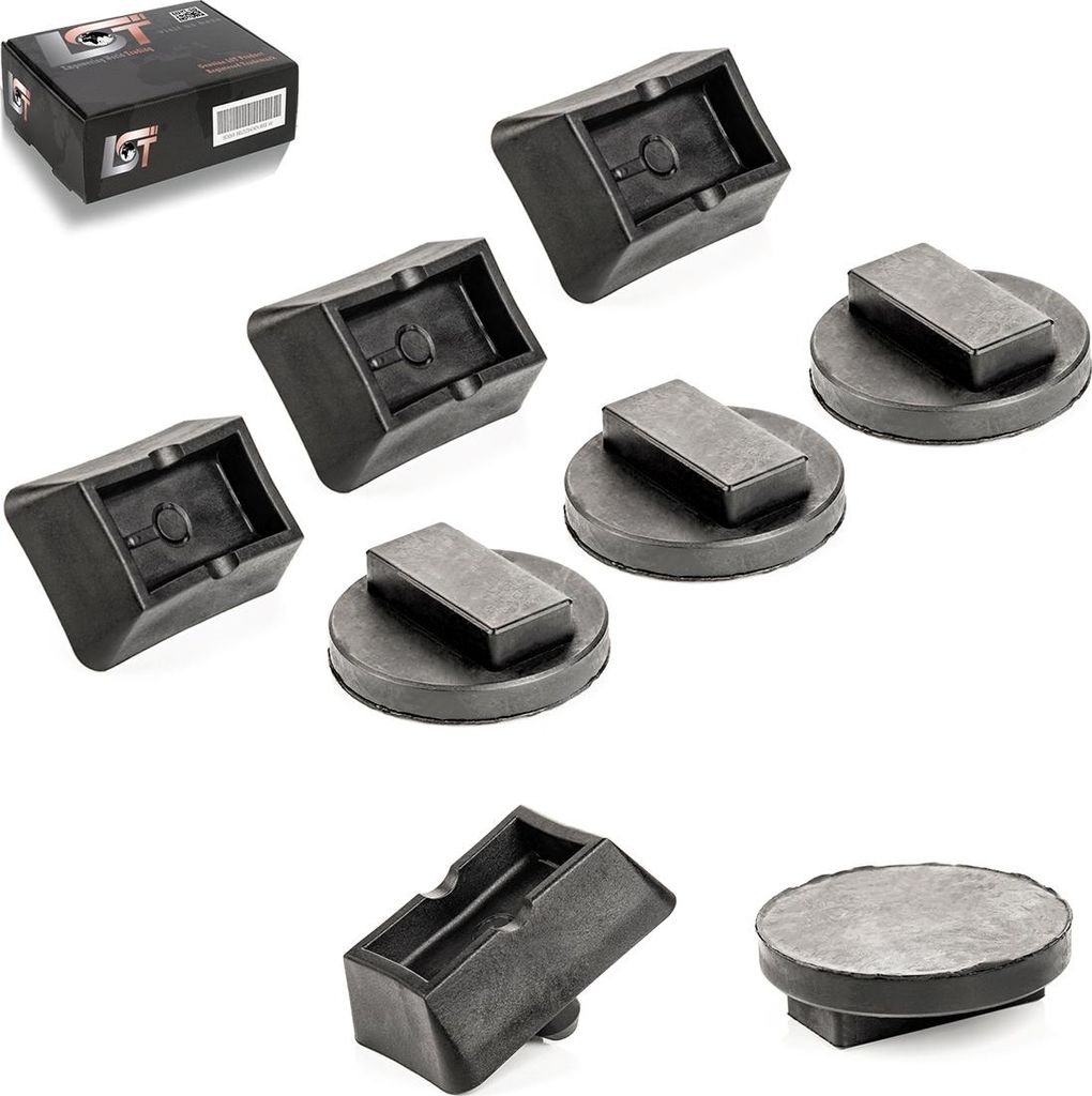 4x Wagenheberaufnahme Hebebühne + Adapter für BMW 3 X3 Z4 Z8 Rolls-Royce RR1 RR3