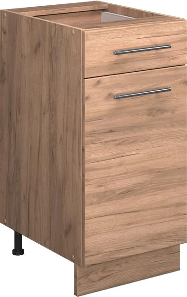 Base Cucina Vicco Fame-Line 40 cm Quercia Dorata - Design Senza Top