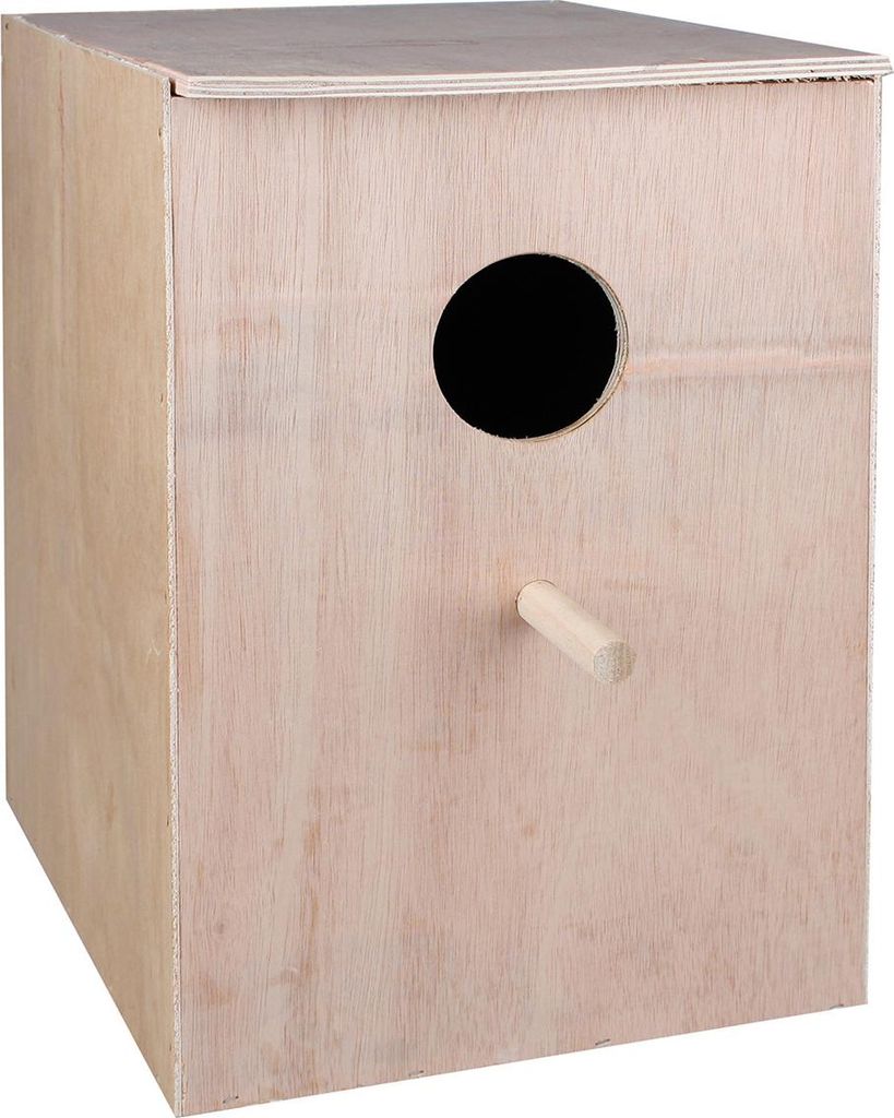 Flamingo Nistkasten Nymphensittich horizontal, Maße: 33 x Produktbild 