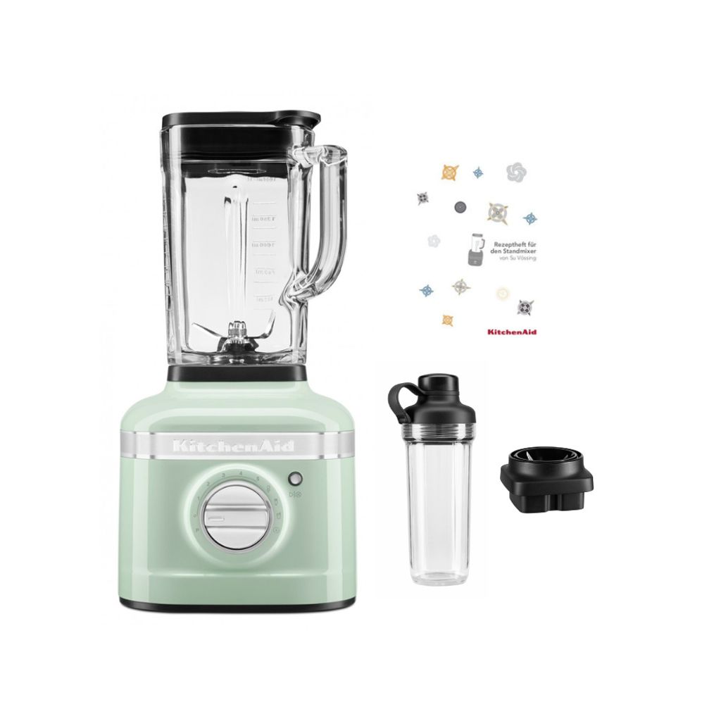 KitchenAid K400 Standmixer Smoothiepaket Pistazie