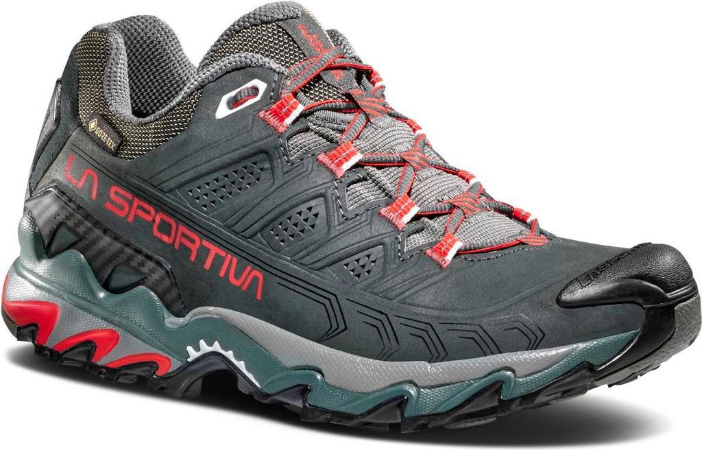 La Sportiva Ultra Raptor II Leather GTX Multifunktionsschuhe Damen Charcoal/Lollipop 40