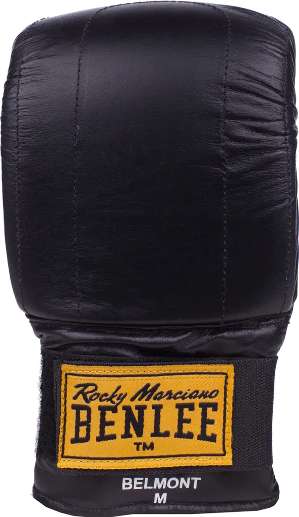 Gants de frappe en cuir BENLEE BELMONT S Noir pour boxe