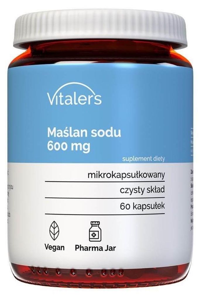 Vitaler's Maślan-Sodu 600 mg, 60 Kapseln Produktbild 