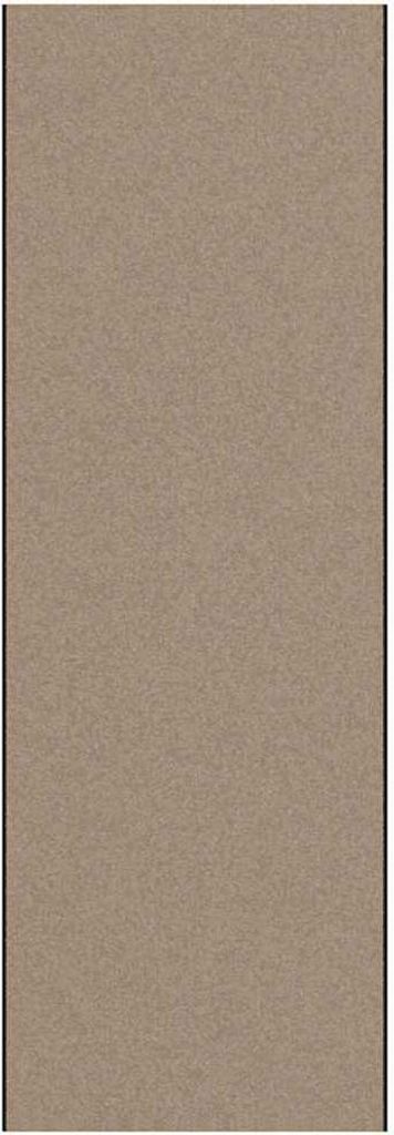 vidaXL Fußmatte Beige und Schwarz 120 x 350 cm 100% Polyamid