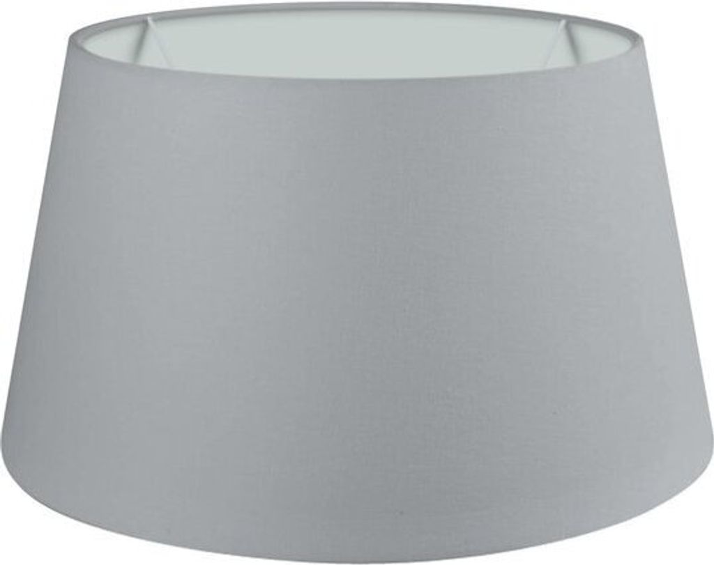 Wogati® Premium Lampenschirm E14/E27 Baumwolle |Grau / Produktbild 