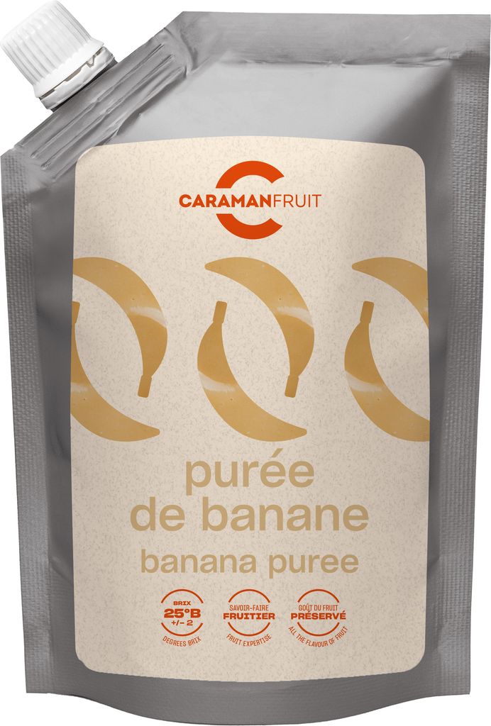 Bananen - Frucht-Püree, 1000 g Produktbild 