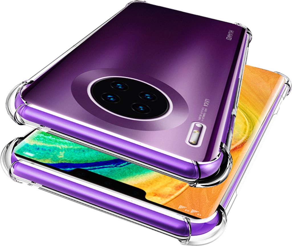 Huawei Mate 30 Pro Hülle, LaimTop Crystal Transparent Weich TPU Bumper Stoßfest Fallschutz Schutzhülle für Huawei Mate 30 Pro
