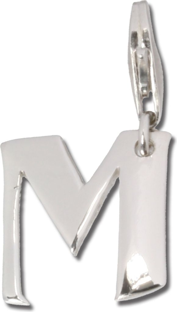 SilberDream Charm Schmuck Armband Anhänger Buchstabe M 925 Echt Silber FC70M