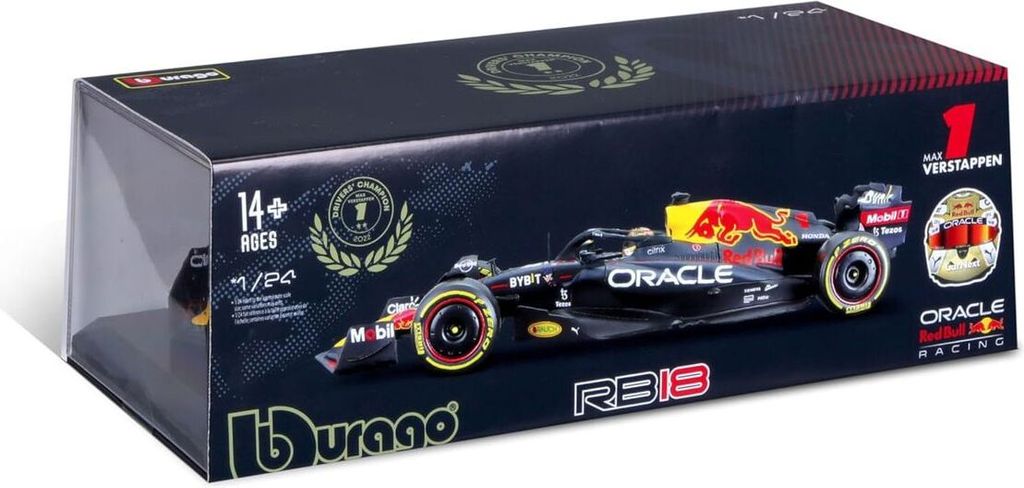 Bburago 18-28026 - Modellauto - Red Bull F1 RB18 '22 #1 Produktbild 7