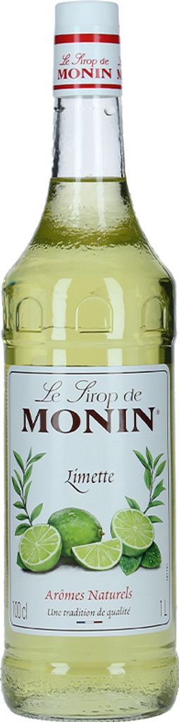Monin Limette Sirup ideal für klassische Cocktails 1000ml Produktbild 