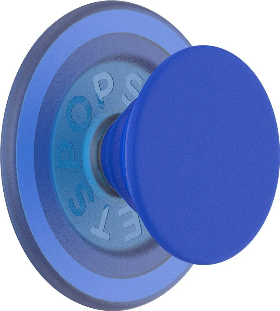PopGrip MagSafe Cobalt Soft Touch - Support Téléphone Magnétique Bleu