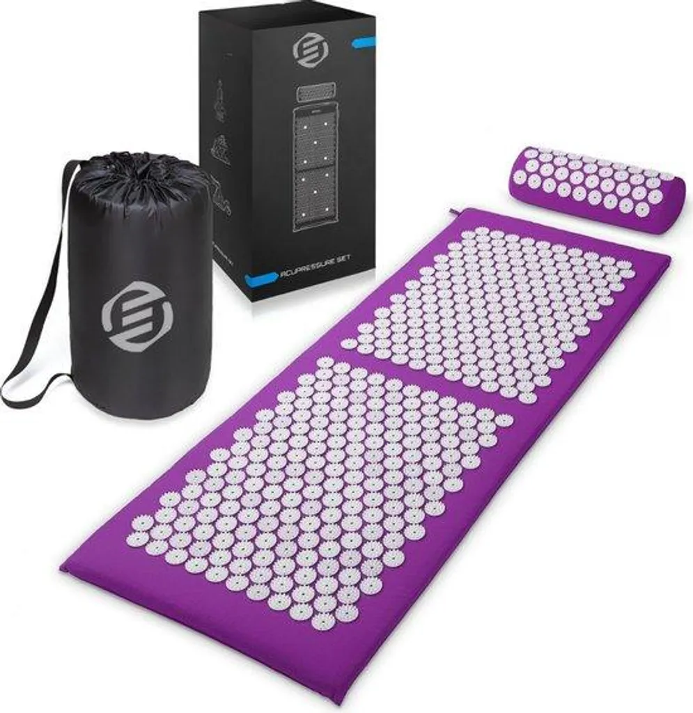 Tapis d'acupression contre mal de dos et sciatique - Solution naturelle