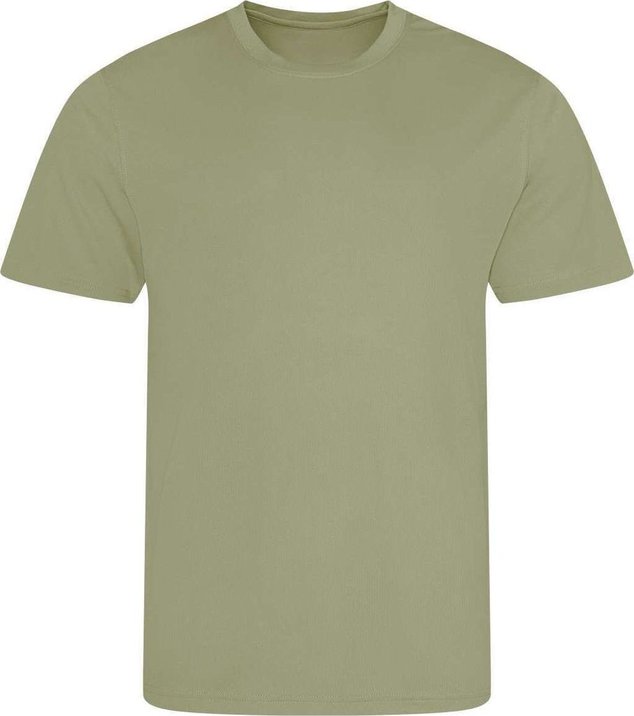 Just Cool JC001 | Cool T-Shirt +WRAP +UV-Sonnenschutz 30 - Farbe: Desert Sand - Größe: M