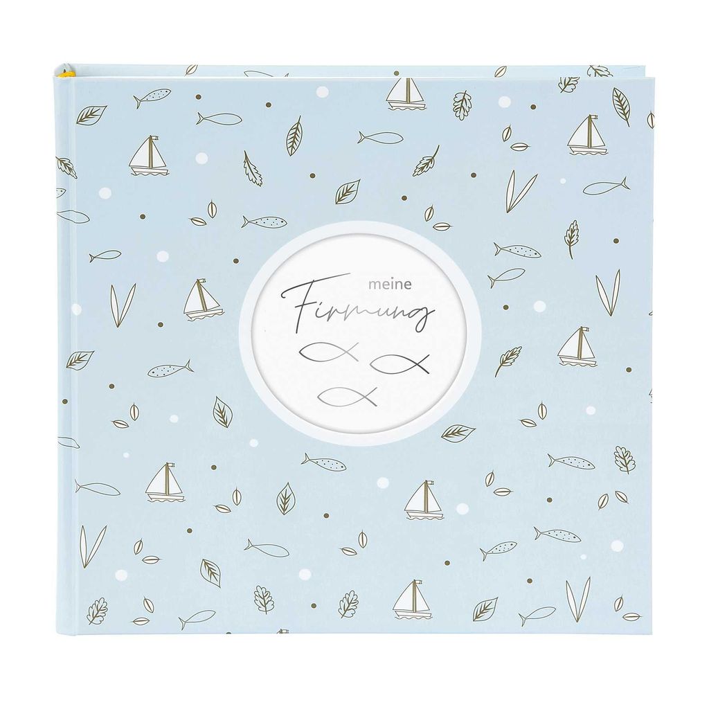 Goldbuch 03 1990 Firmungsalbum Creditis - 25 x 25 cm, pastellblau