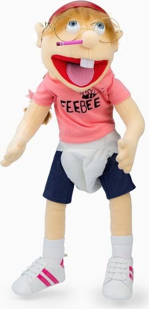 23.6Inch Jeffy Plüsch Spielzeug Mädchen Feebee Puppet Produktbild 