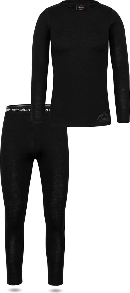 normani Damen Merino Unterwäsche-Set
