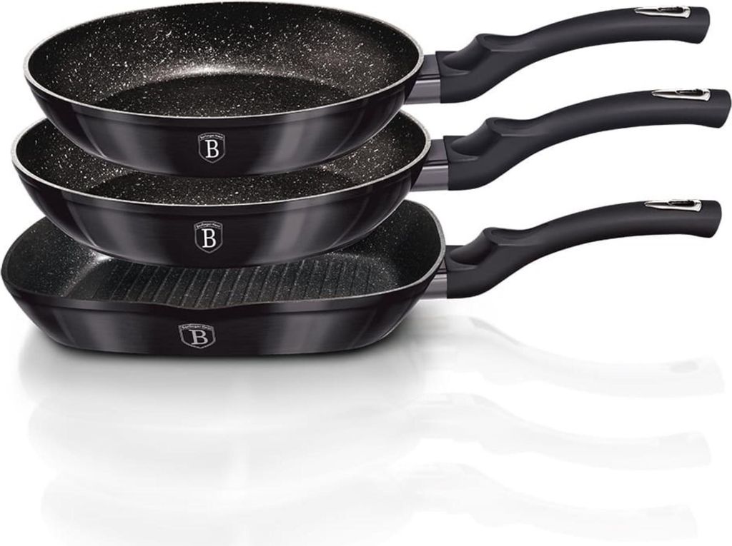 Berlinger Haus set de casseroles en granit 20, 24, 28 cm Image du produit 