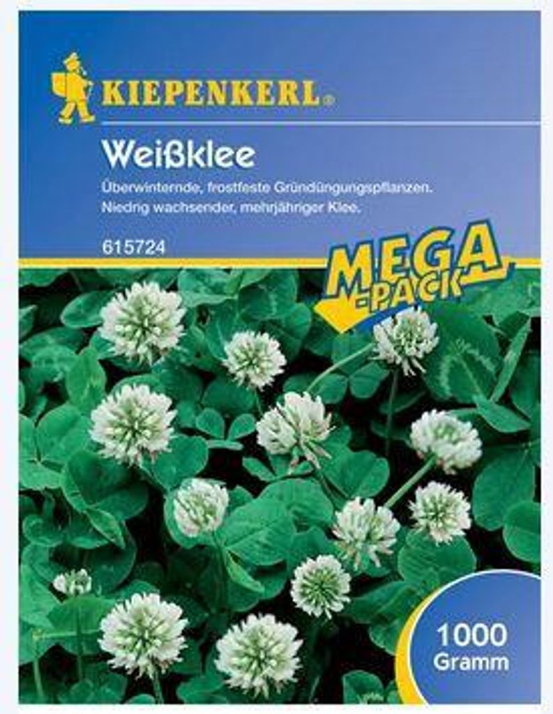 Kiepenkerl Kleesamen Weißklee Trifolium repens für 250 m² 1 Produktbild 
