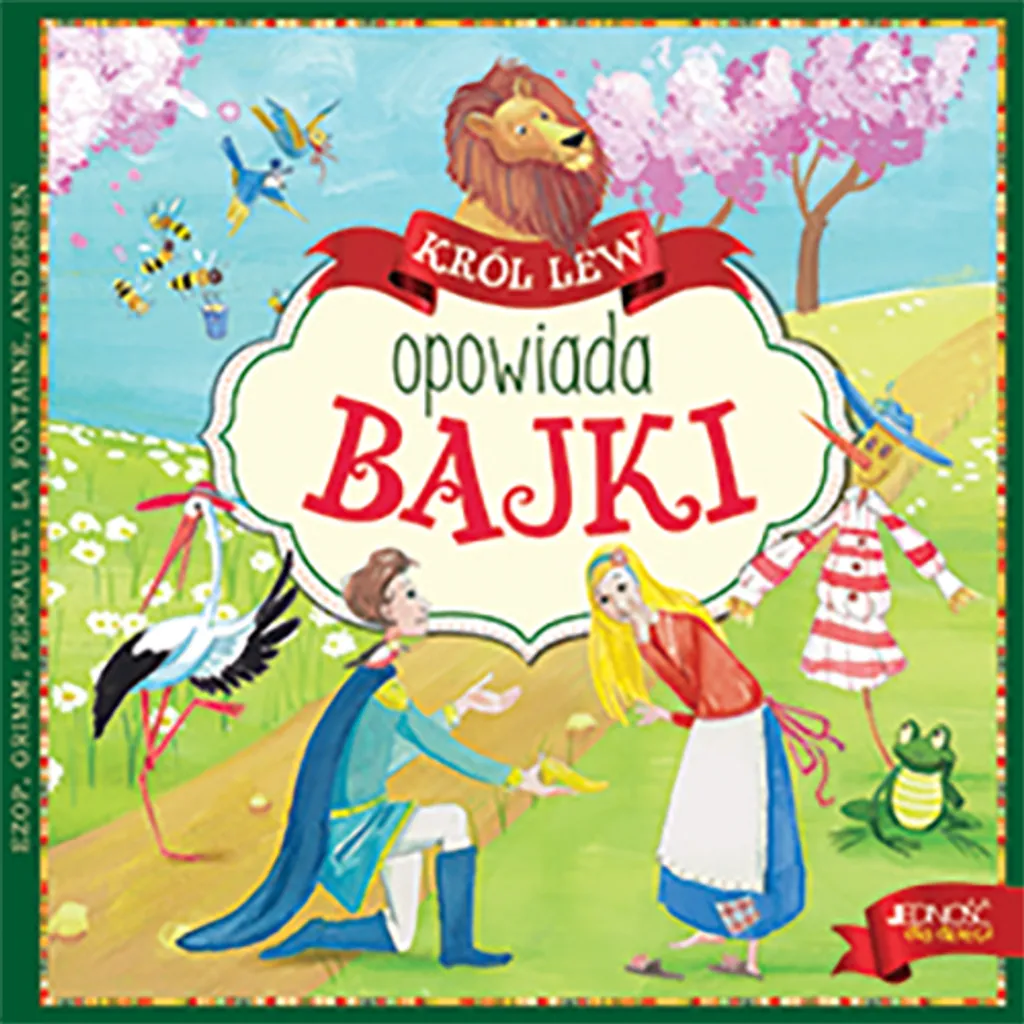 Livre de contes en polonais Król Lew de Simonetti Loredana pour l'éveil