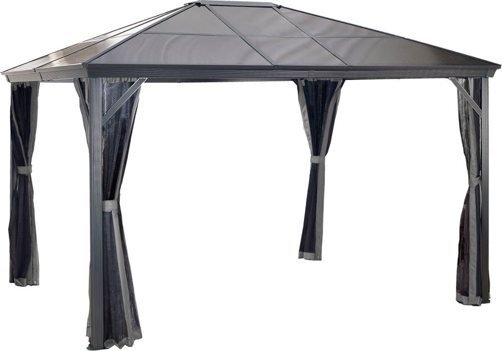 Sojag Pavillon Verona 10x14 anthracite 298 x 423 x 261 cm Image du produit 
