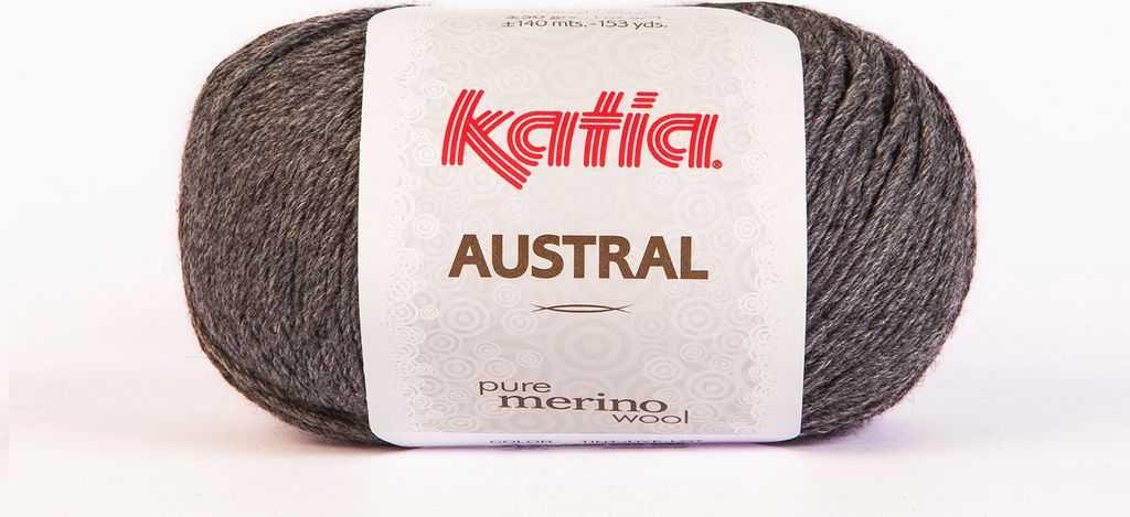 AUSTRAL von Katia - GRIS OSCURO (10) - 50 g / ca. 140 m Produktbild 