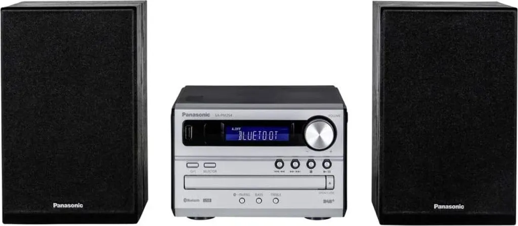 Mini Stereo Panasonic SC-PM254EG-S Argento: Audio Elegante e Compatto - 6