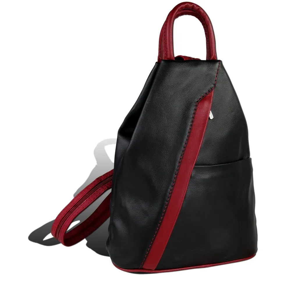 Zaino Toscanto City D2OTT604RD | Vera Pelle Artigianale Made in Italy