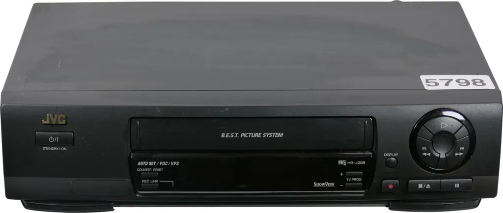 Visionnez vos Cassettes de Famille avec le Magnétoscope JVC HR-J258