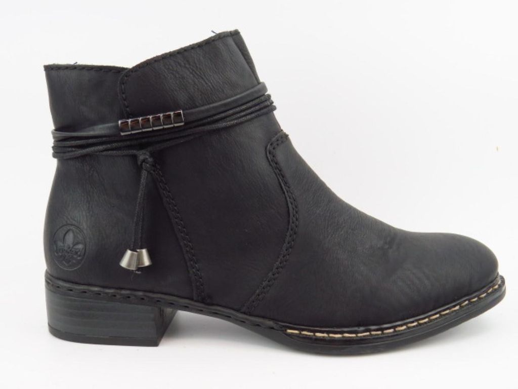 Rieker HWK Damen Stiefel Stiefelette Schwarz : 41 Produktbild 