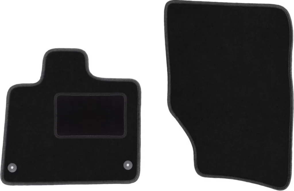 Tappetini Superiori in Velluto per Audi Q7 4L - Nero Intenso