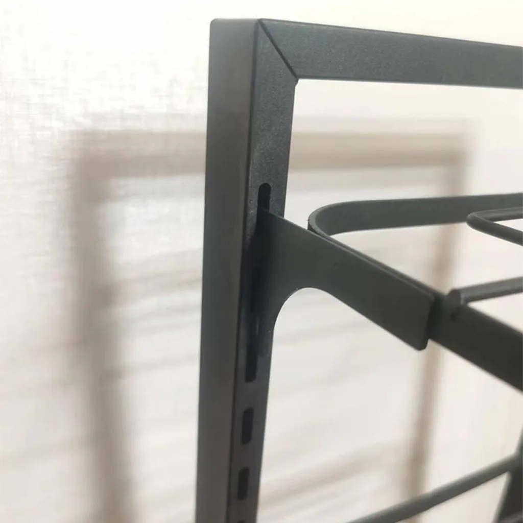 Solution anti-désordre : Support de cuisine multicouche 45x24cm - 6