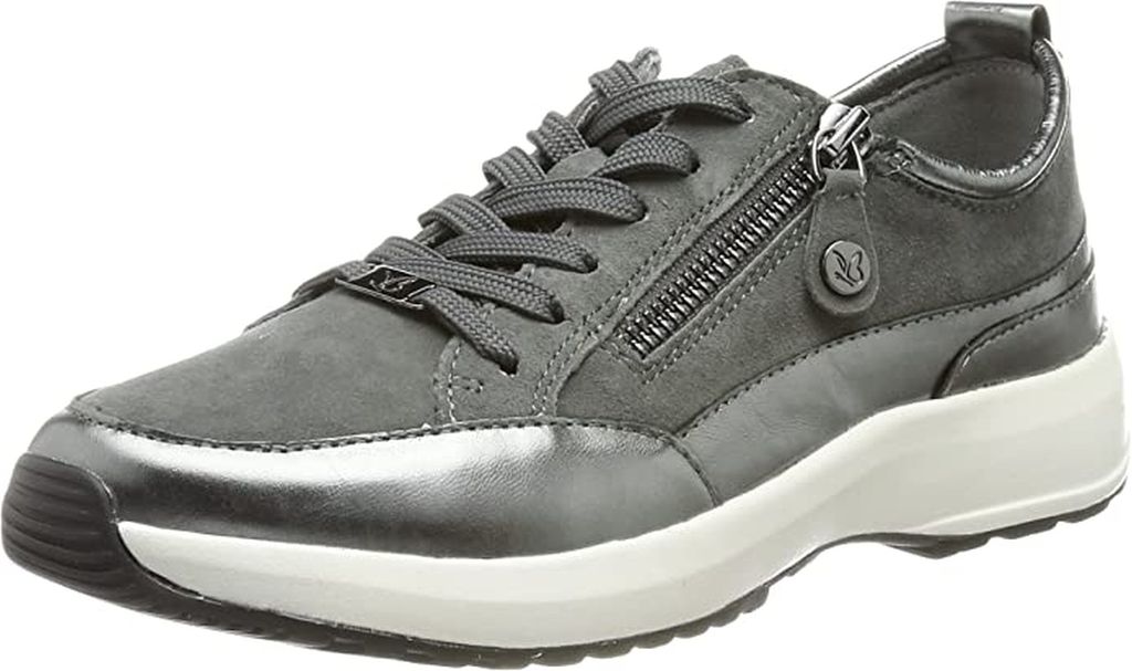 Caprice Sneaker - Grau Nubukleder Größe: 39 Normal