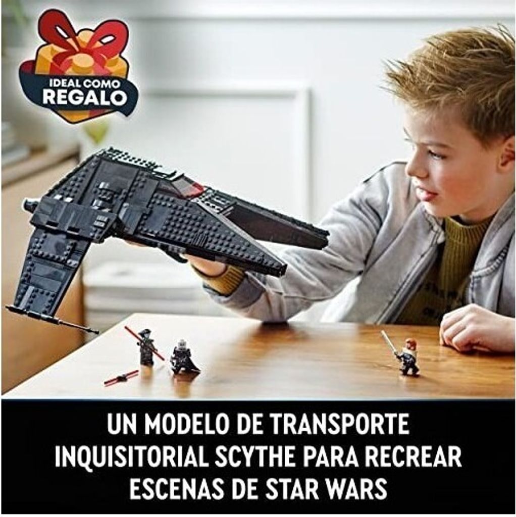 LEGO® Star Wars™ 75336 Inkvizítorská dopravná loď Scythe™ Obrázok produktu 9