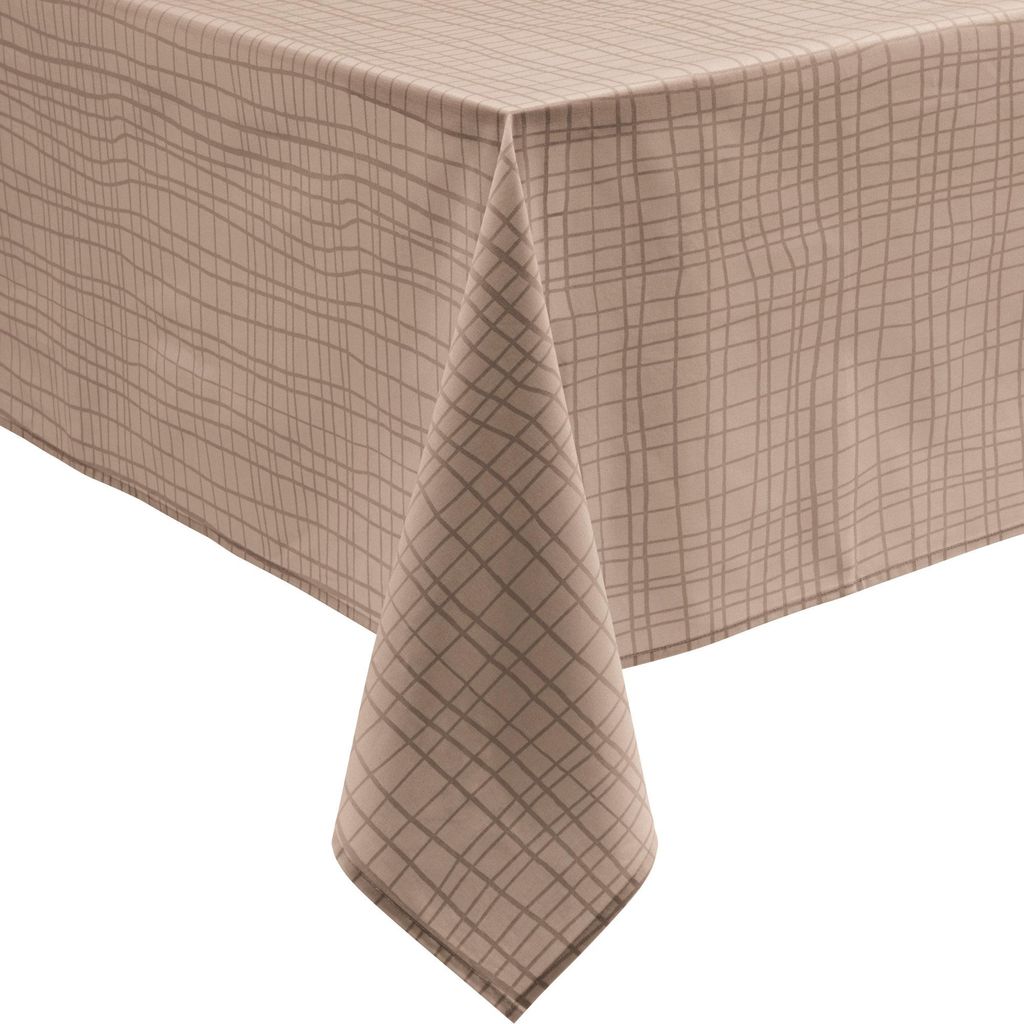 REDBEST Tischdecke Pasadena" cappuccino 130x170 cm"