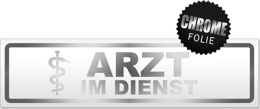 Arzt im Dienst 1 Magnetschild Schild magnetisch