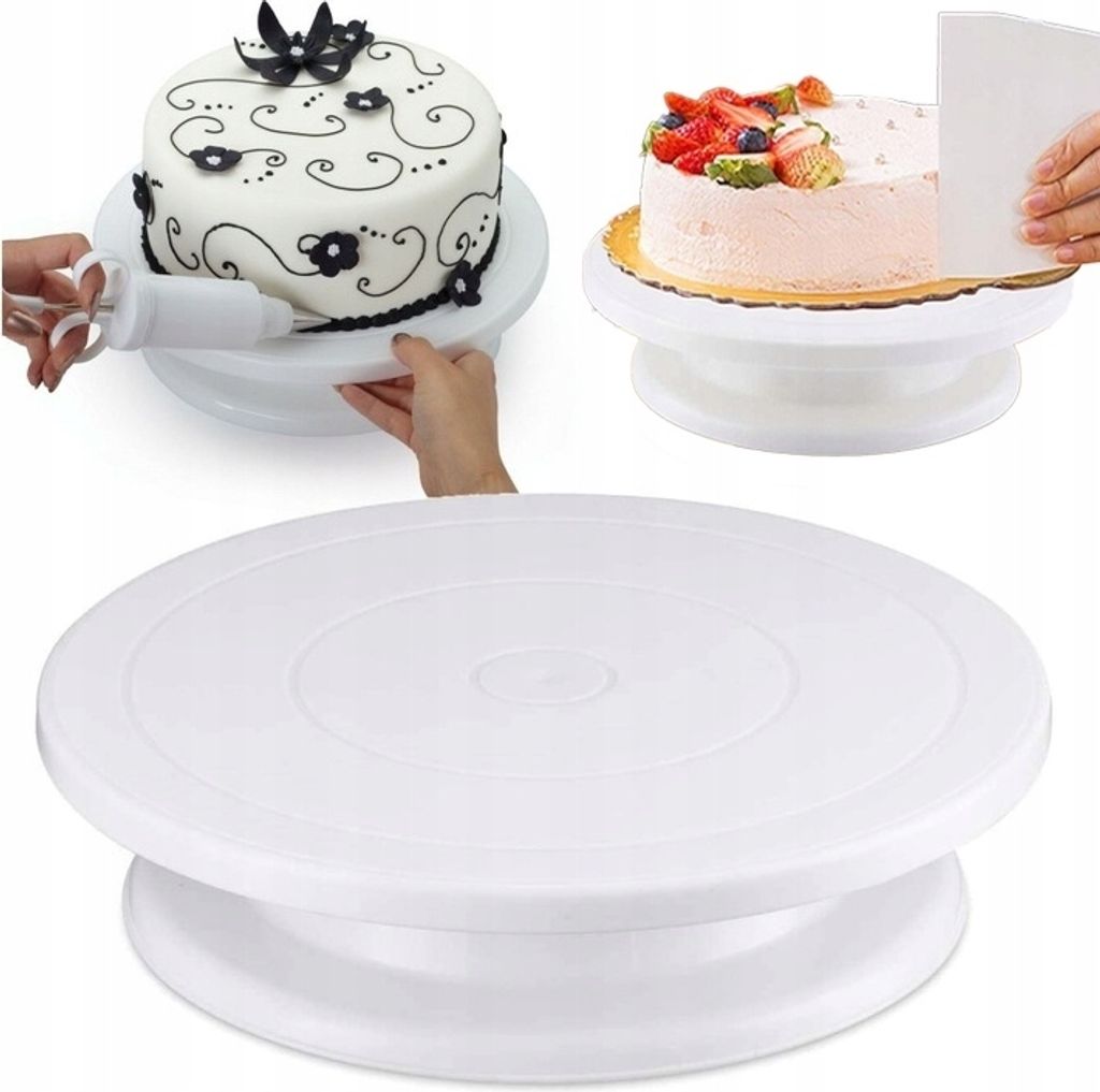 Patera Na Ciasto Obrotowa Na Tort Talerz Obrotowy Do Zdjęcie produktu 