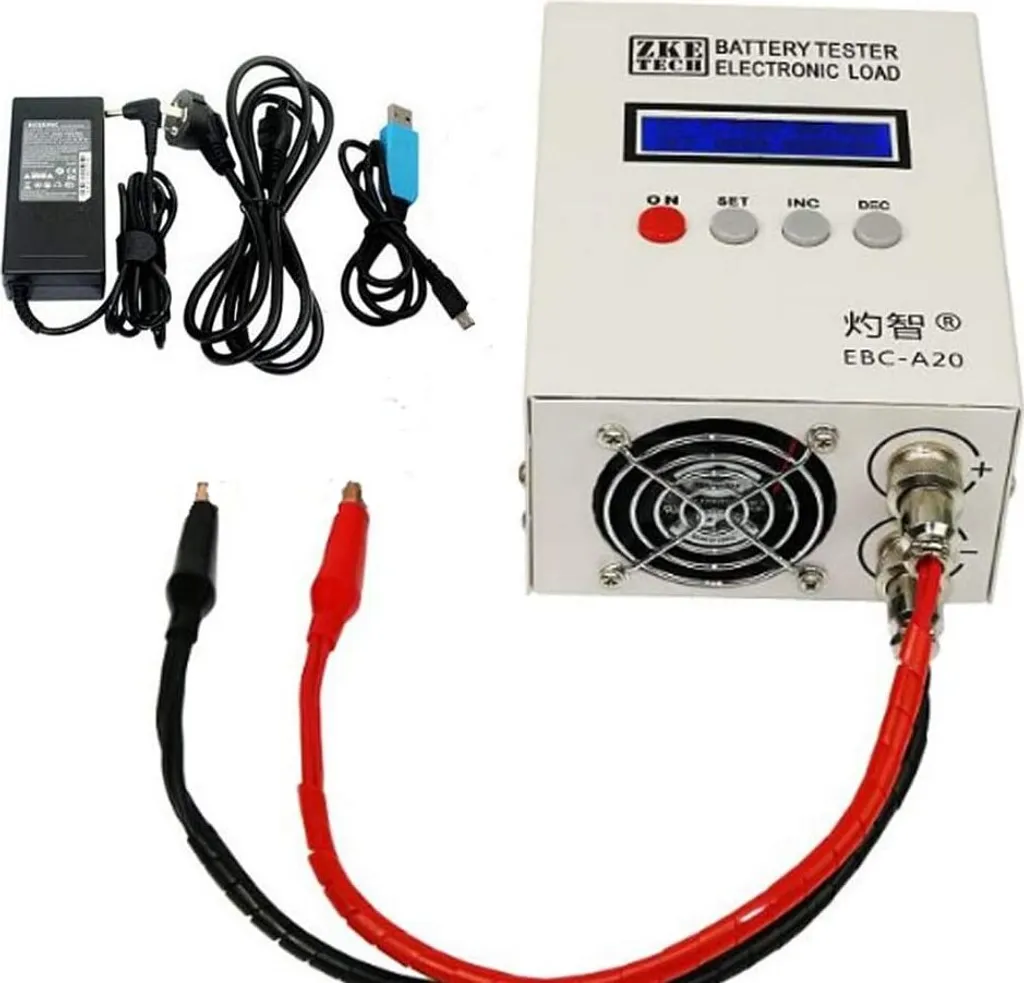 Chargeur déchargeur EBC-A20 20A multifonction avec testeur de capacité 85W