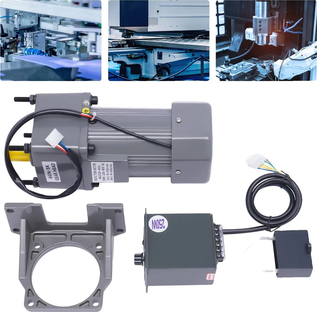Moteur électrique puissant couple élevé réglage de vitesse - Gris 15Nm