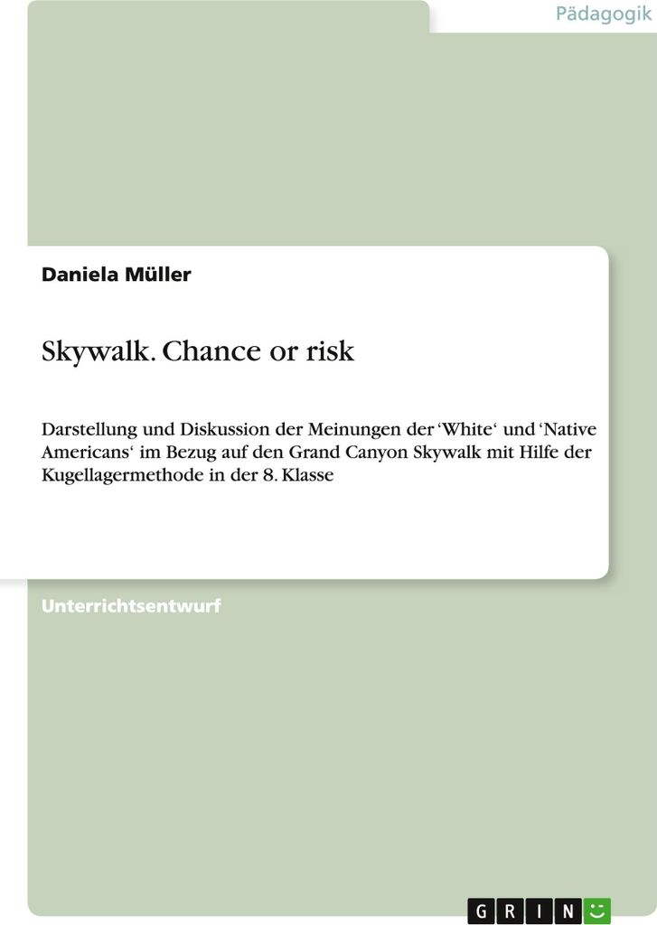 Skywalk. Chance or risk
