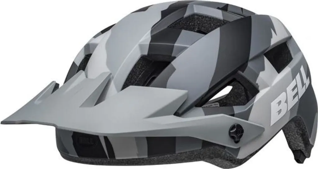 Casque vélo réglable Bell Spark 2 gris à ventilation optimale 53-60cm