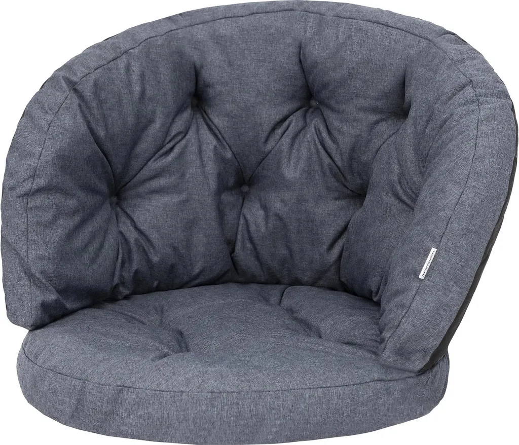Coussin pour fauteuil de jardin et balançoire 60x50 cm Bleu marine