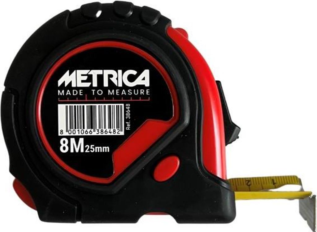 Maßband 3stop Ausgabe 2023 8Mx25MM - METRICA - 38648NH