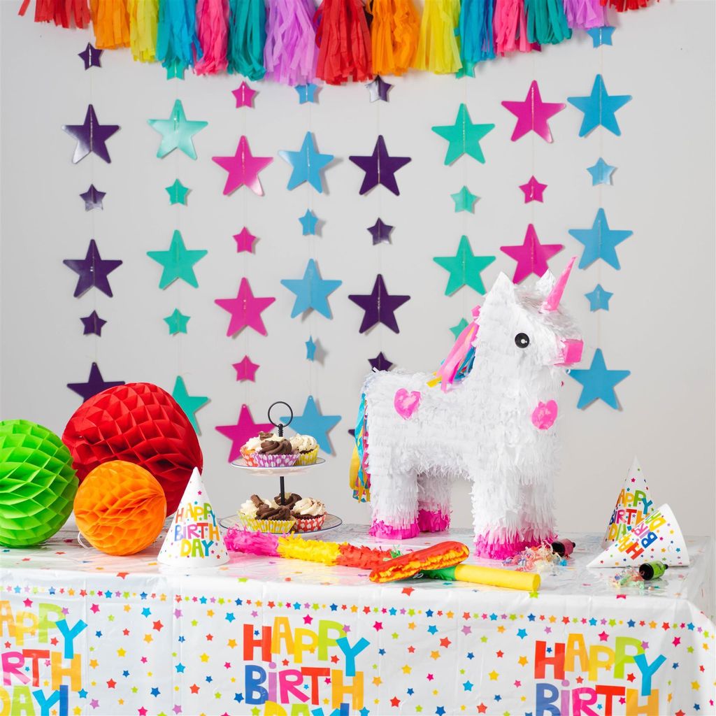 Fax Potato Unicorn Pinata Set mit Stick & Blindfold | 43 x Produktbild 4