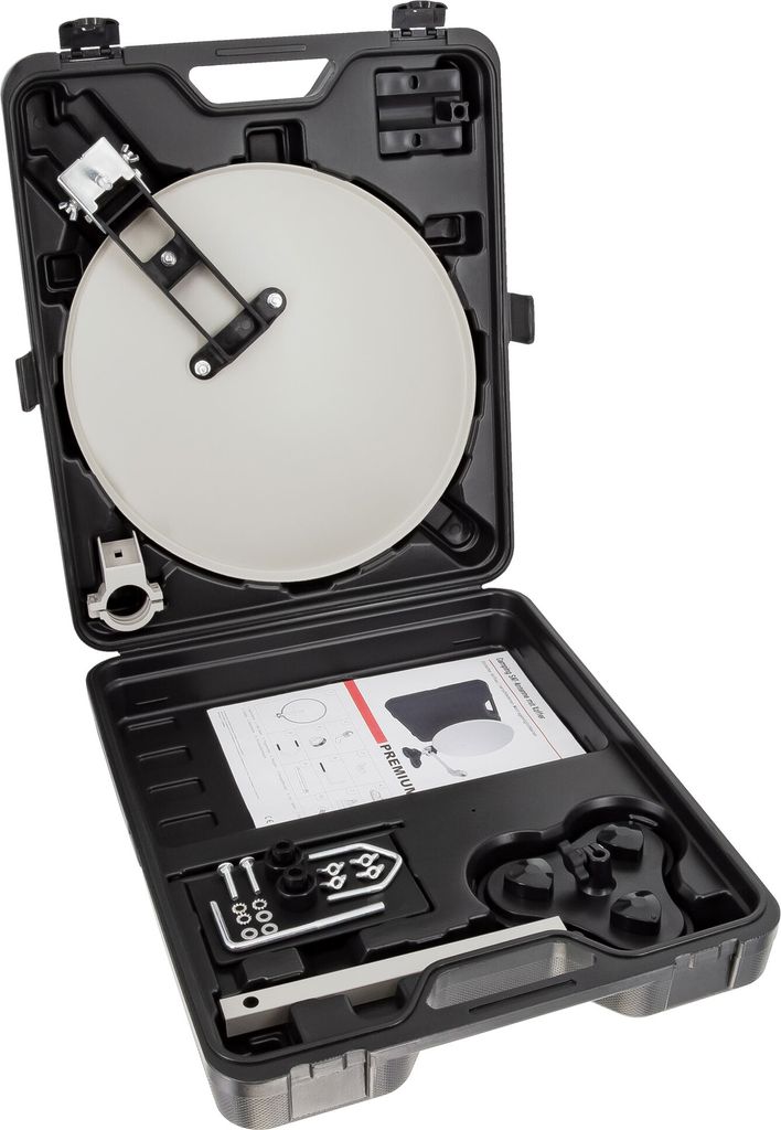 PremiumX Camping SAT Antenne Saugfuß Masthalter Tischhalter Produktbild 