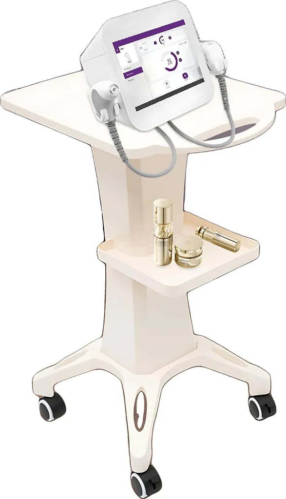 Desserte de beauté stable en ABS pour organiser vos soins sans encombre