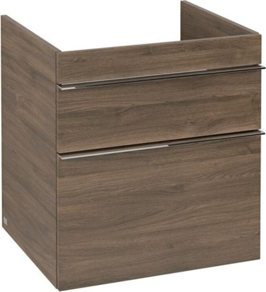 V&B Waschtischunterschrank VENTICELLO 55,3x59x50,2cm, Griff Chrom, arizona oak