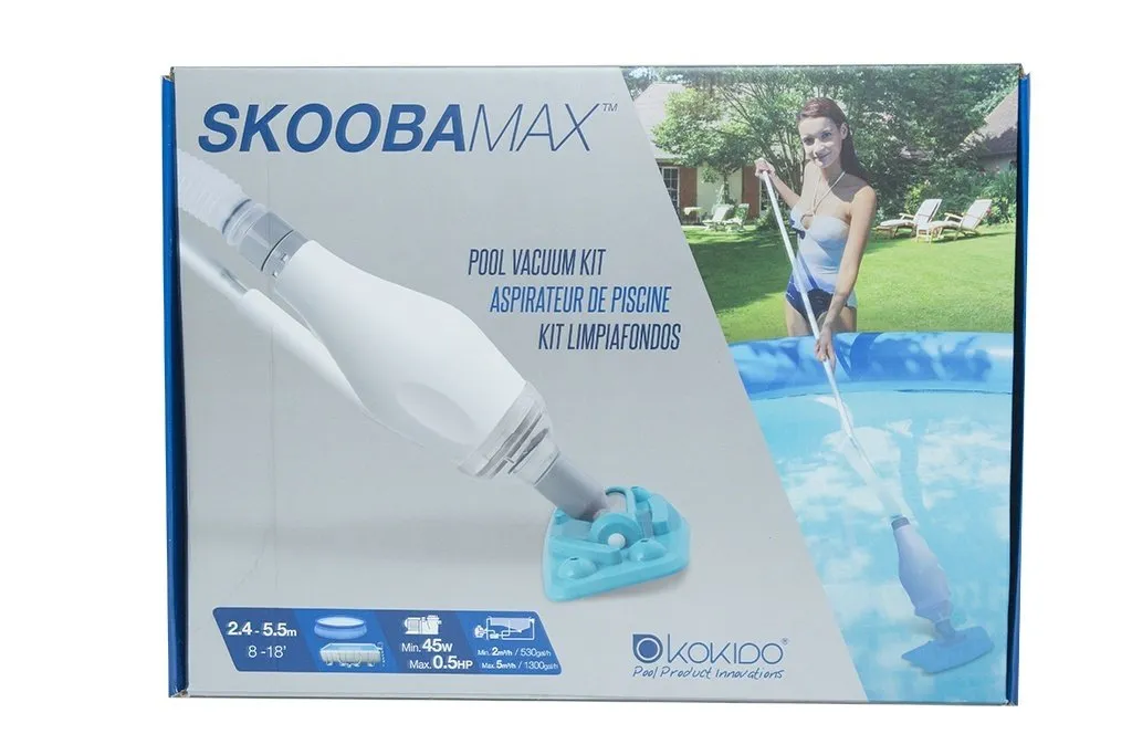 Aspirateur piscine hydraulique SkoobaMax K563CBX/18 Kokido performance
